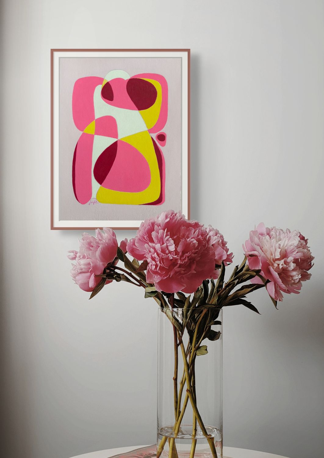thebrightshoppe original paintings shapes and colours modern inspired canadian art janet bright jjbright