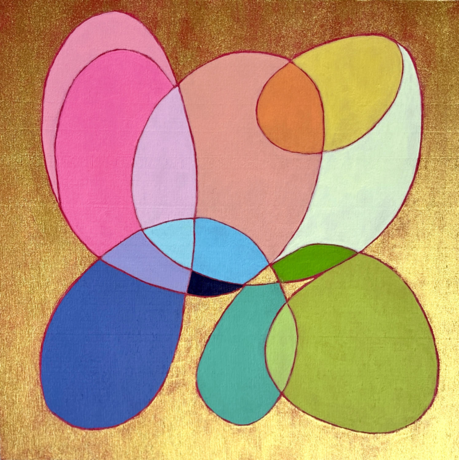 thebrightshoppe original paintings shapes and colours modern inspired