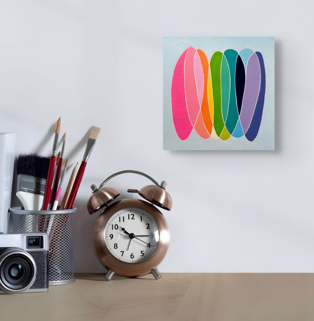 thebrightshoppe original paintings shapes and colours modern inspired canadian art janet bright jjbright