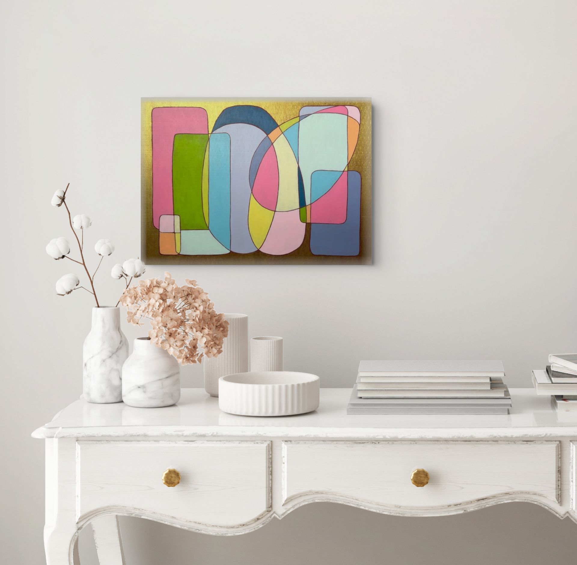 thebrightshoppe original paintings shapes and colours modern inspired canadian art janet bright jjbright
